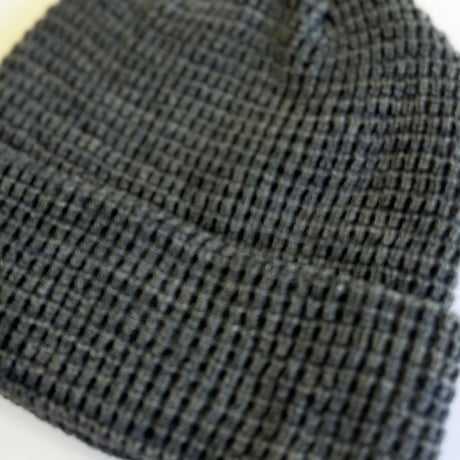 BEANIIEZ  LEERY WAFFLE ACRYLIC  KNIT CAP　ビーニーズ　ニットキャップ　ビーニー　ワッフル　アクリル　MADE IN CANADA　カナダ