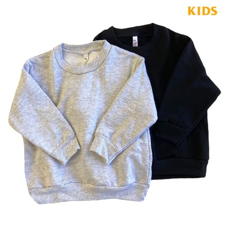 LOS ANGELES APPAREL  KIDS TODDLER 14oz FLEECE CREW  SWEATSHIRT 　子供用　キッズ　ロサンゼルスアパレル　スウェット　MADE IN USA