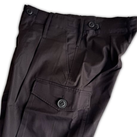 BRITISH ARMY  BLACK FIELD TROUSERS　イギリス軍　ブラックフィールドトラウザーズ　カーゴパンツ