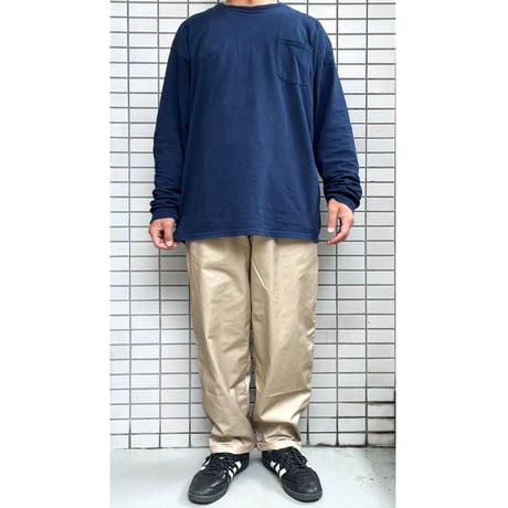 OG BLANK  PLEATED  TAPERED CHINO PANTS　オージーブランク　テーパード チノ　パンツ