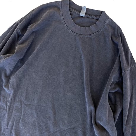 LOS ANGELES APPAREL　6.5oz Garment Dye Crew Neck L/S TEE　ロサンゼルスアパレル　長袖Tシャツ　ロンT　MADE IN USA