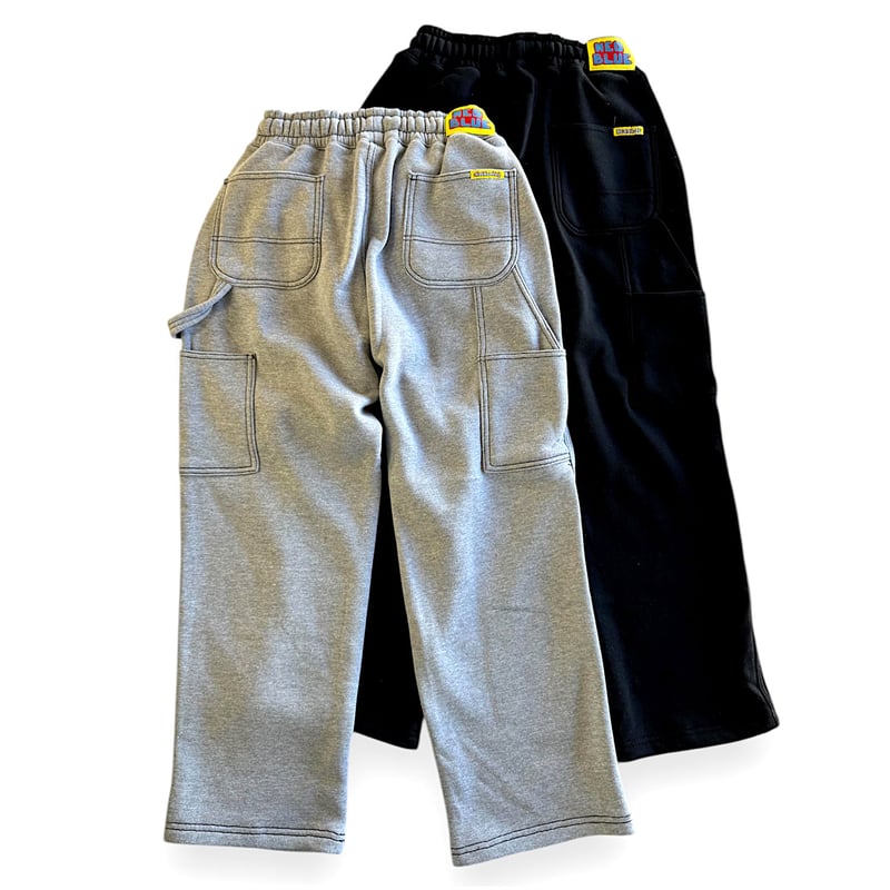 NEO BLUE Baggy Carpenter Sweat Pants ネオブルー ペイン NEO BLUE Baggy Carpenter Sweat Pants ネオブルー ペイン