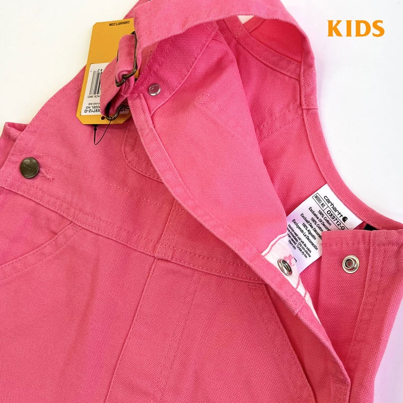① Carhartt カーハート　ピンク　オーバーオール 18M 中古・古着通販】Carhartt WIP (カーハート) オーバーオール