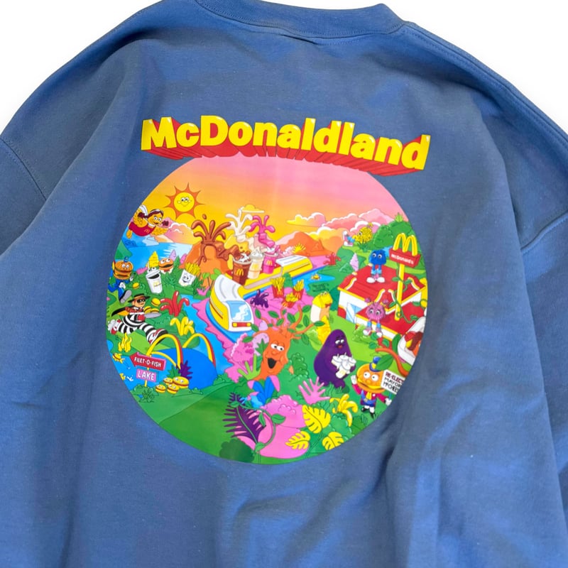 McDonald's McDonaldland SWEAT SHIRT マクドナルド マクドナ