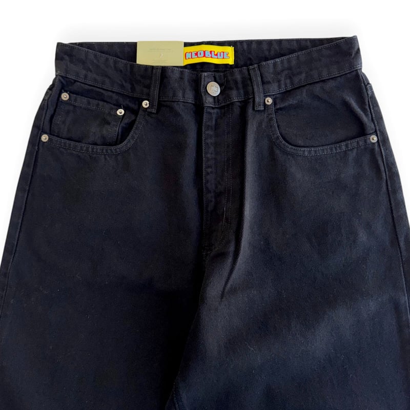 NEO BLUE Black Baggy Jeans ネオブルー ブラック バギーデニム