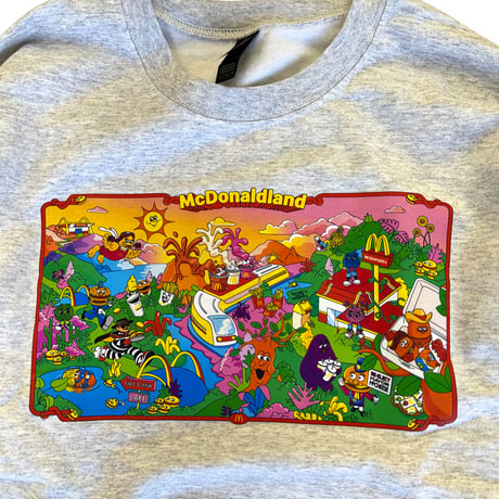 McDonald's　McDonaldland SWEAT SHIRT　マクドナルド　マクドナルドランド　スウェット