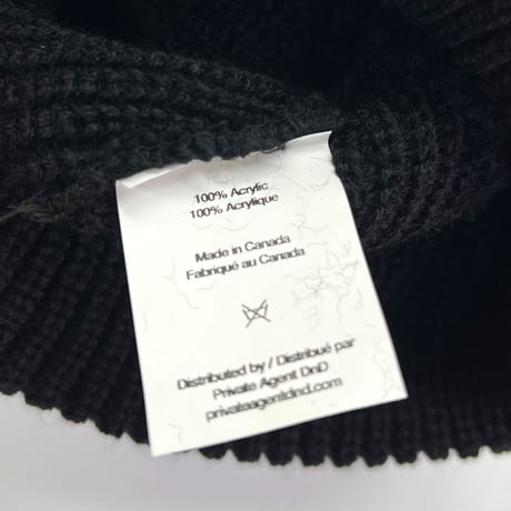BEANIIEZ  ACCENT ACRYLIC  KNIT CAP　ビーニーズ　ニットキャップ　アクリル　MADE IN CANADA カナダ製