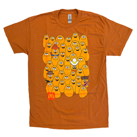 McDonald's　character　T-Shirt  マクドナルド　Tシャツ　グリマス　ナゲッツ　バーディ