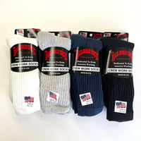 RAILROAD SOCK /  CREW WORK  SOCKS　3pack 　MADE IN USA　　靴下　ソックス　3足パック