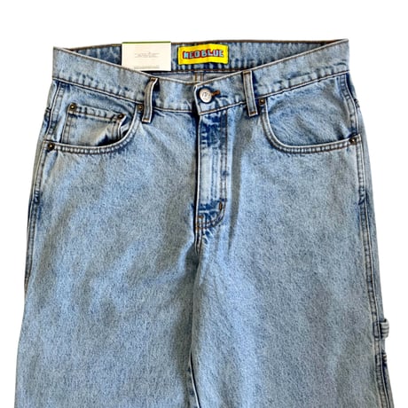 NEO BLUE  Carpenter Baggy Jeans　Pastel Blue ネオブルー　バギー　デニムパンツ　パステルブルー