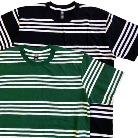 AS COLOUR　Classic QUAD Stripe Tee　B 　アズカラー　エーエスカラー　ボーダーTシャツ　ストライプ