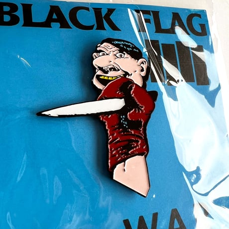 BLACK FLAG  MY WAR　ENAMEL PIN　ブラックフラッグ　SST　ピンズ