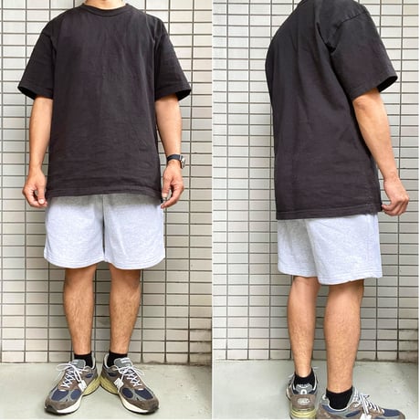 LOS ANGELES APPAREL　14oz Heavy Fleece Mid Short　　ロサンゼルスアパレル　スウェット ショーツ　ショートパンツ MADE IN USA