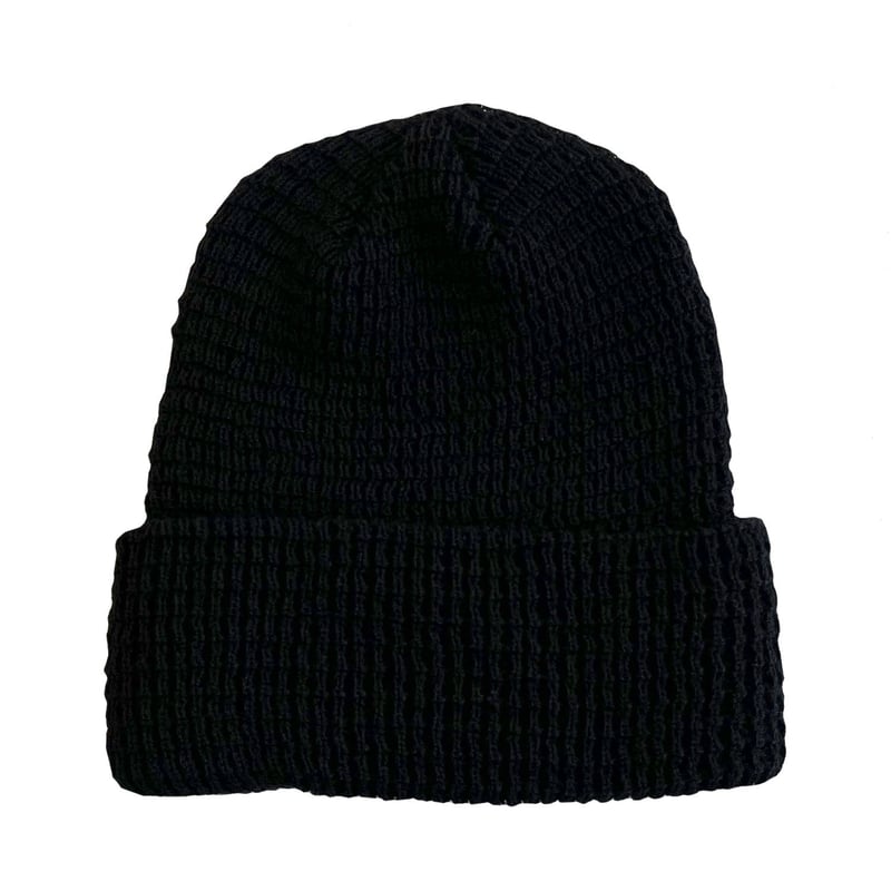 BEANIIEZ LEERY WAFFLE ACRYLIC KNIT CAP ビーニーズ