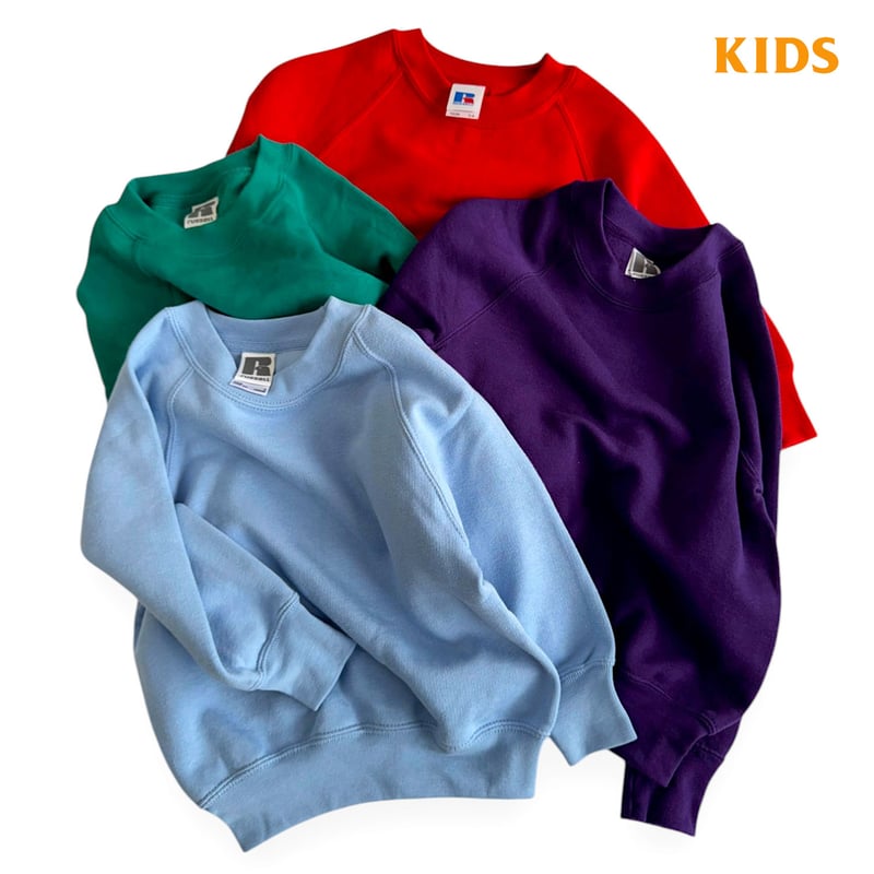 Russell Europe Kids Classic Sweatshirt ラッセル ヨー