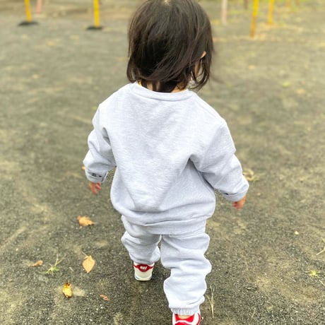 LOS ANGELES APPAREL  KIDS TODDLER 14oz FLEECE CREW  SWEATSHIRT 　子供用　キッズ　ロサンゼルスアパレル　スウェット　MADE IN USA