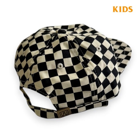 WELD MFG  KIDS　CHECKERBOARD CAP 　ウェルド　チェッカー　キャップ　キッズ　子供用