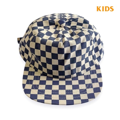 WELD MFG  KIDS　CHECKERBOARD CAP 　ウェルド　チェッカー　キャップ　キッズ　子供用