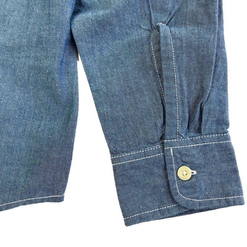 _【新品未使用】CAMCO カムコ S/S CHAMBRAY WORK CAMCO（カムコ） CHAMBRAY WORK L/S Shirts BLUE 長袖 シャン