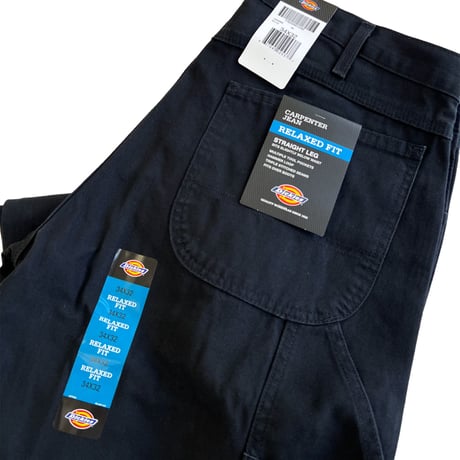 DICKIES  DUCK CARPENTER JEAN PANTS　BLACK　ディッキーズ　カーペンター パンツ　ブラック