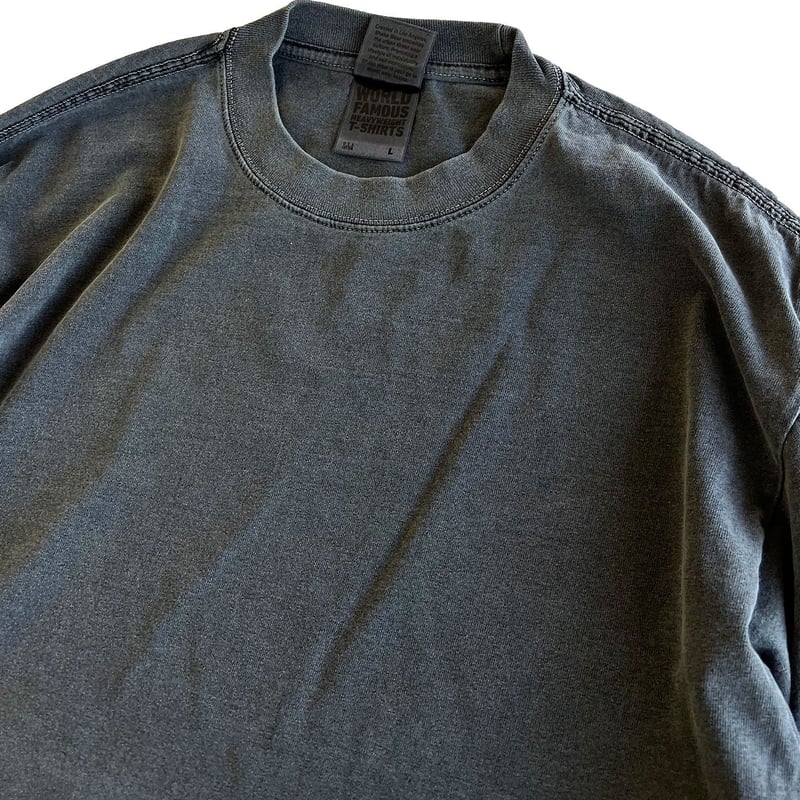 【完売品】 BONE Garment Dye ロンT SHAKA WEAR 7.5oz Heavy Weight GARMENT DYE L/S