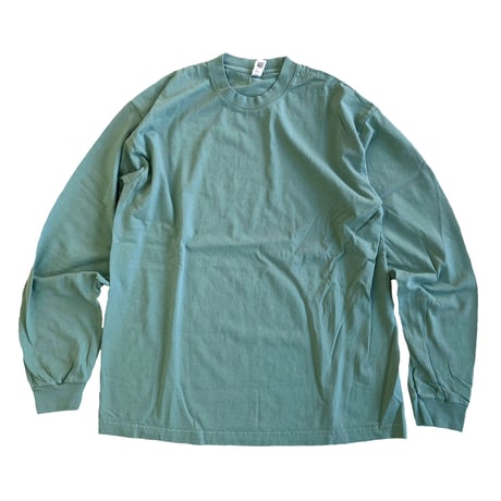 LOS ANGELES APPAREL　6.5oz Garment Dye Crew Neck L/S TEE　ロサンゼルスアパレル　長袖Tシャツ　ロンT　MADE IN USA