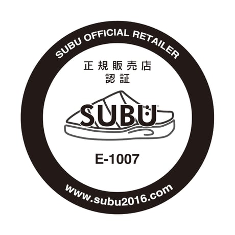SUBU　スブ　 サンダル　Permanent Collection F-LINE　2025
