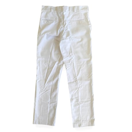 DEAD STOCK　米軍 HOSPITAL DUTY　WHITE TROUSERS  ホスピタル デューティー  ホワイトトラウザーズ US　ワークパンツ　W34