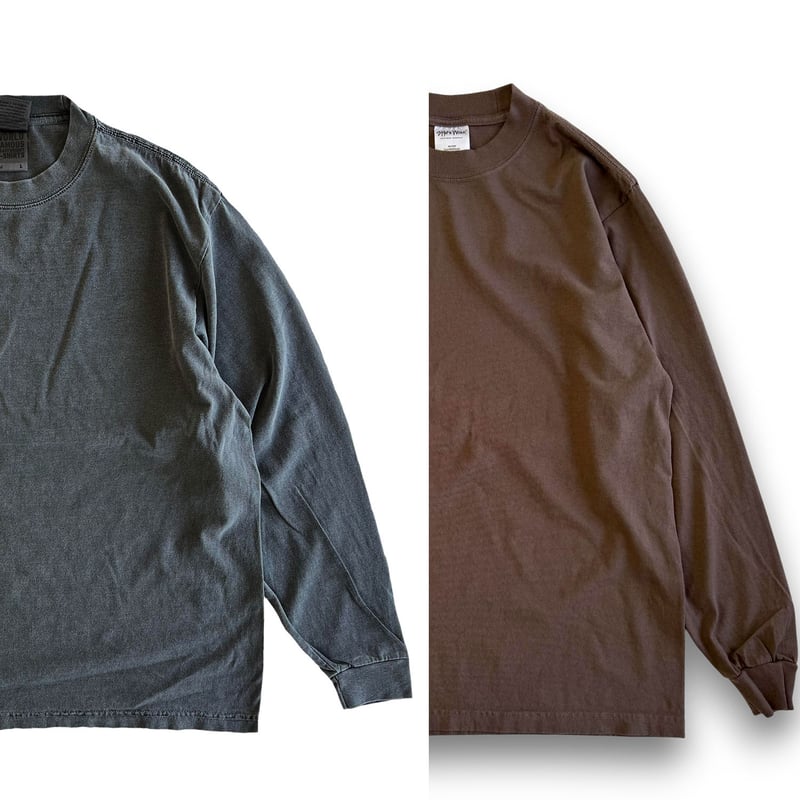 SHAKA WEAR 7.5oz Heavy Weight GARMENT DYE L/S