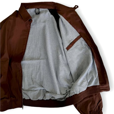 Beimar 別注 Cotton Houndstooth Drizzler Jacket ビーマー　ドリズラージャケット　スウィングトップ　ワークジャケット