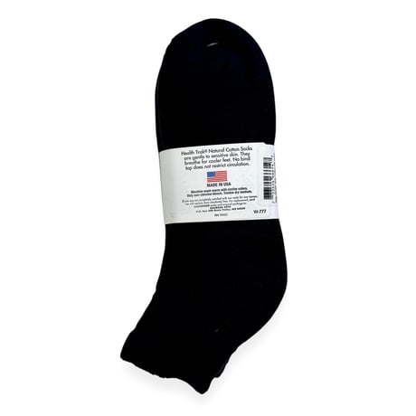 RAILROAD SOCK / Health Trak Therapeutic Socks  QUARTER 3pair　レイルロードソック　クォーターソックス 靴下　MADE IN USA