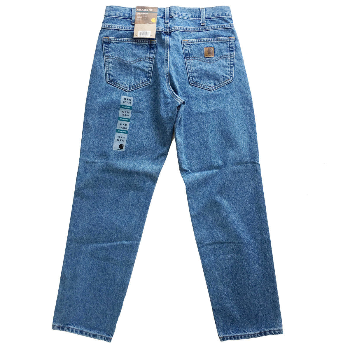 CARHARTT カーハート RELAXEDFIT TAPEREDLEG JEAN 　B17　デニムパンツ　リラックスフィット　テーパード　バギー　 ウォッシュ