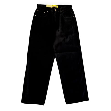 NEO BLUE  Black Baggy Jeans   ネオブルー　ブラック バギーデニムパンツ　MADE IN USA
