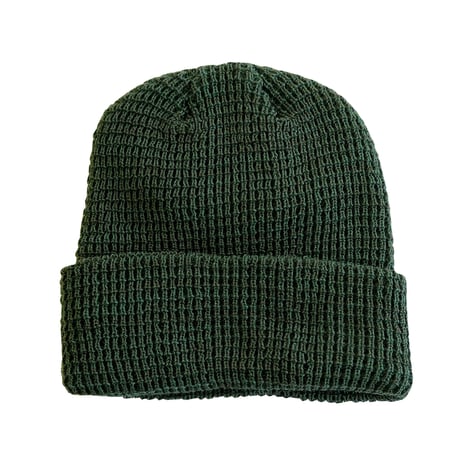 BEANIIEZ  LEERY WAFFLE ACRYLIC  KNIT CAP　ビーニーズ　ニットキャップ　ビーニー　ワッフル　アクリル　MADE IN CANADA　カナダ