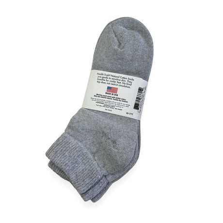 RAILROAD SOCK / Health Trak Therapeutic Socks  QUARTER 3pair　レイルロードソック　クォーターソックス 靴下　MADE IN USA