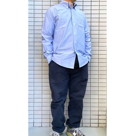 THE BAGGY  OXFORD L/S BD SHIRTS　　オックスフォード　ボタンダウンシャツ　バギー  OX 長袖