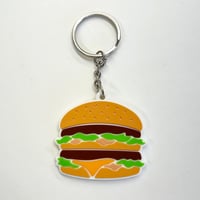 McDonald's　KEYCHAIN ICON BURGER 　マクドナルド　キーホルダー　ハンバーガー