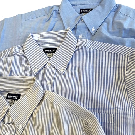 Edwards Garment　 EASY CARE OXFORD L/S Shirts エドワーズガーメント　イージーケア オックスフォード シャツ BD