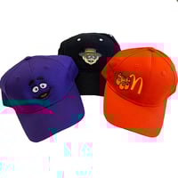 McDonald's　CHARACTER CAP　マクドナルド　キャップ　グリマス　ナゲッツ　ハンバーグラー