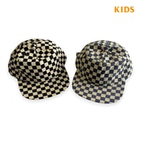 WELD MFG  KIDS　CHECKERBOARD CAP 　ウェルド　チェッカー　キャップ　キッズ　子供用