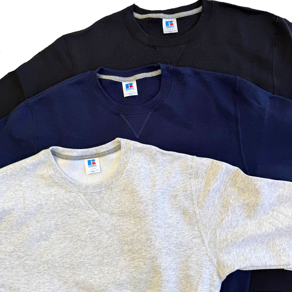 RUSSELL ATHLETIC Dri-Power CREW SWEATSHIRT ラッセ