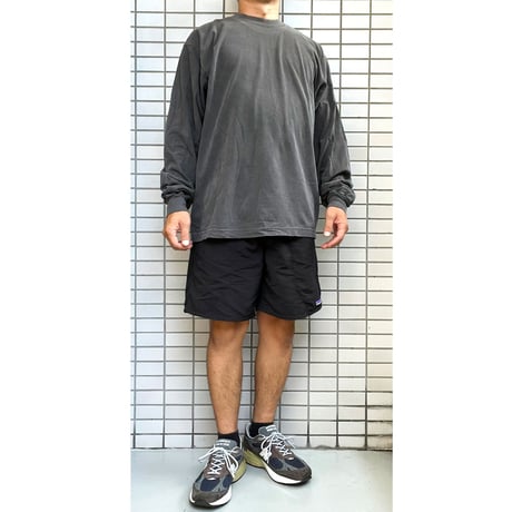 LOS ANGELES APPAREL　6.5oz Garment Dye Crew Neck L/S TEE　ロサンゼルスアパレル　長袖Tシャツ　ロンT　MADE IN USA