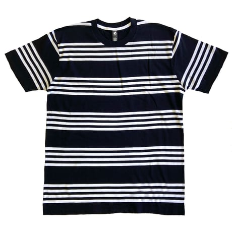 AS COLOUR　Classic QUAD Stripe Tee　B 　アズカラー　エーエスカラー　ボーダーTシャツ　ストライプ