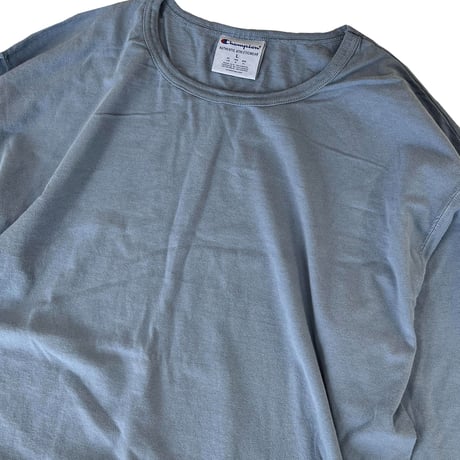 CHAMPION 6oz Garment Dyed L/S TEE　チャンピオン　ガーメントダイ 後染め 長袖 Tシャツ　ロンT