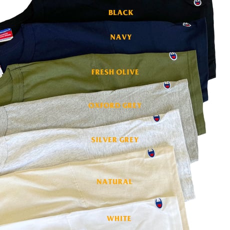 CHAMPION 7oz Heritage Jersey　S/S TEE　チャンピオン　半袖 Tシャツ　ヘリテージ　USA企画　T2102