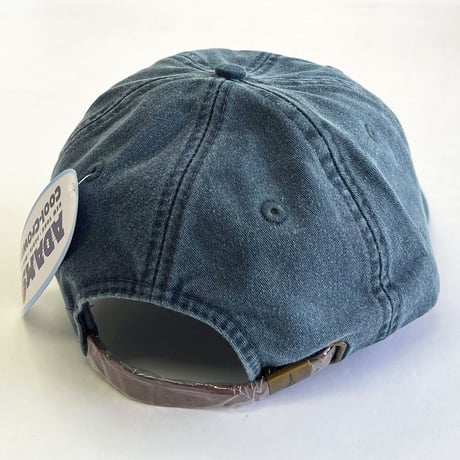 adams 6-Panel Cotton Twill Pigment-Dyed Cap　LONGBILL　アダムス　ピグメントダイ キャップ　ガーメントウォッシュ ロングビル