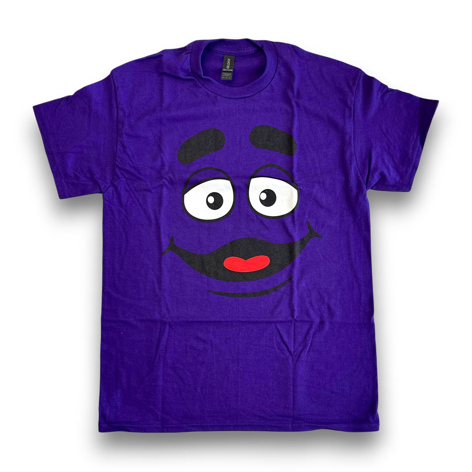 McDonald's 公式 グリマス Tシャツ XL 両面プリント McDonald's GRIMACE FACE TEE マクドナルド グリマス Tシャツ |