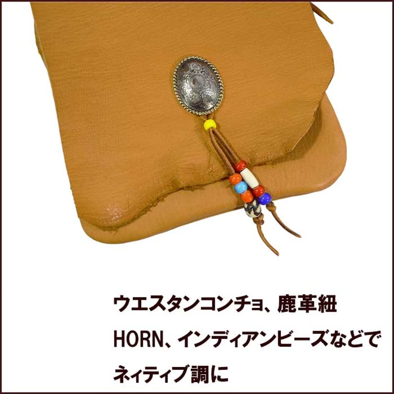 鹿革 メディシンバッグ メディスンバッグ 革 本革 ディアスキン
