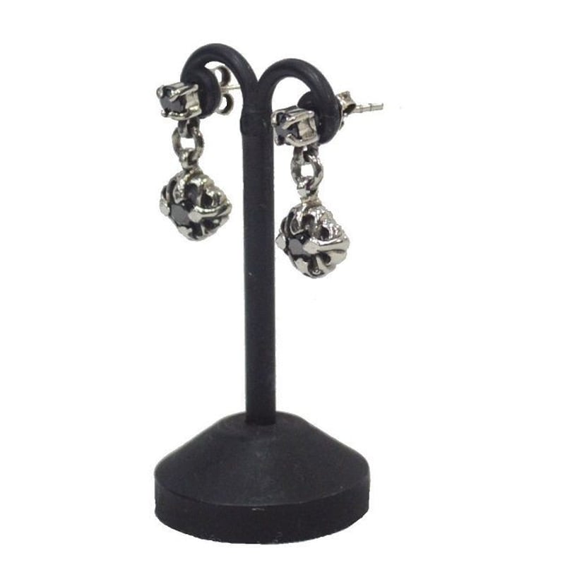 シルバー ピアス メンズ レディース オニキス ぶら下がり