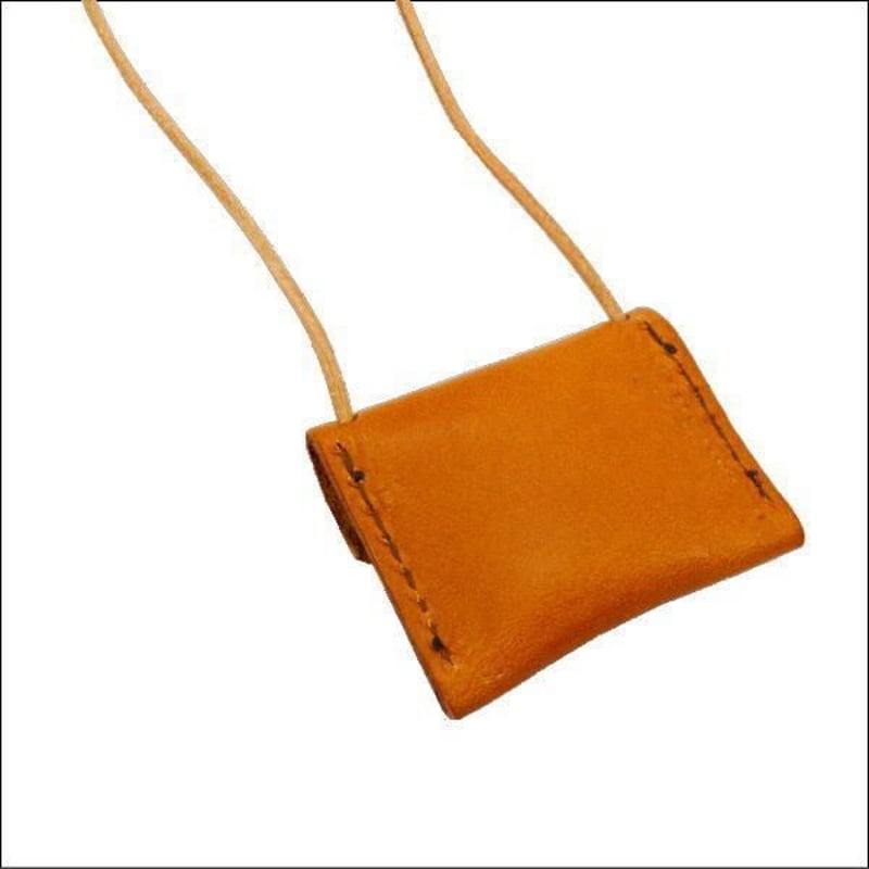 革 ネックレス ハンドメイド ミニコインケース 10007542
